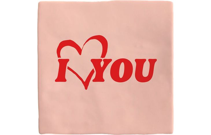 Plenty Gifts Deco Tile I Love You