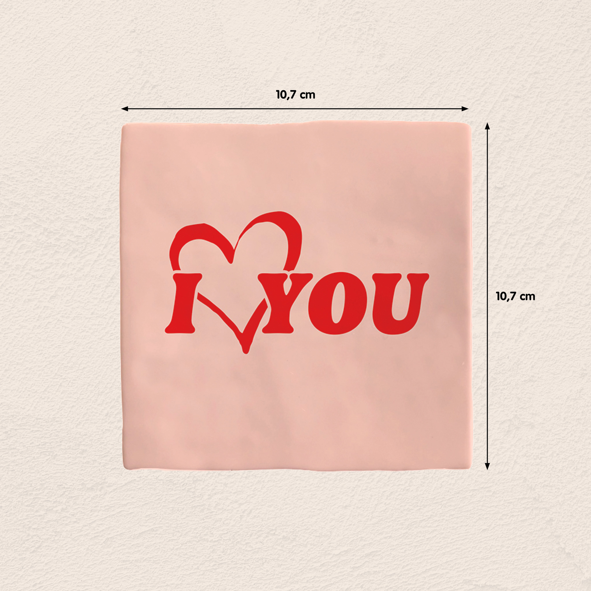 Plenty Gifts Deco Tile I Love You