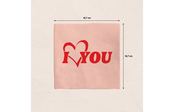 Plenty Gifts Deco Tile I Love You