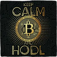 Plenty Gifts Deco Tile Keep Calm Hodl