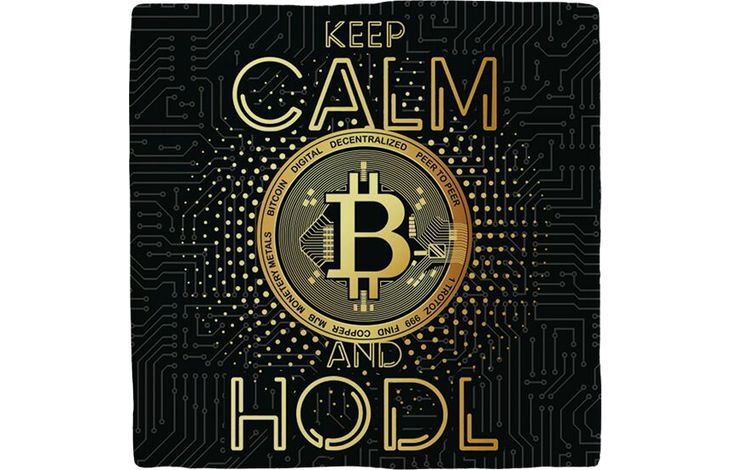 Plenty Gifts Deco Tile Keep Calm Hodl