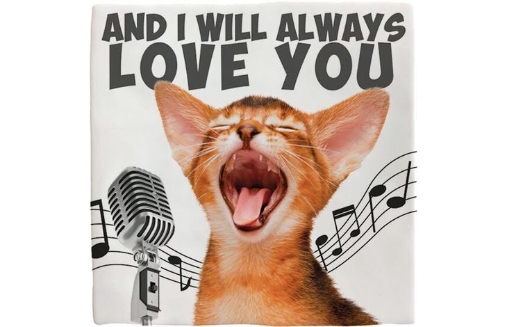 Plenty Gifts Deco Tile I Will Always Love You