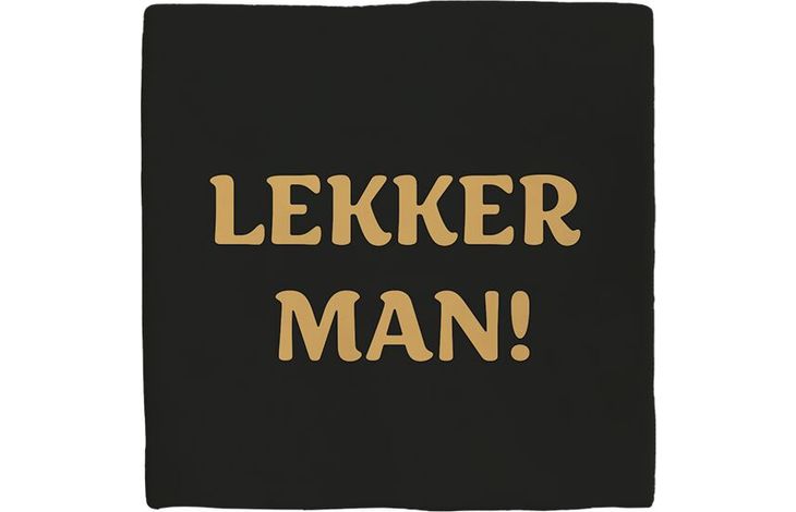 Plenty Gifts Deco Tile Lekker Man