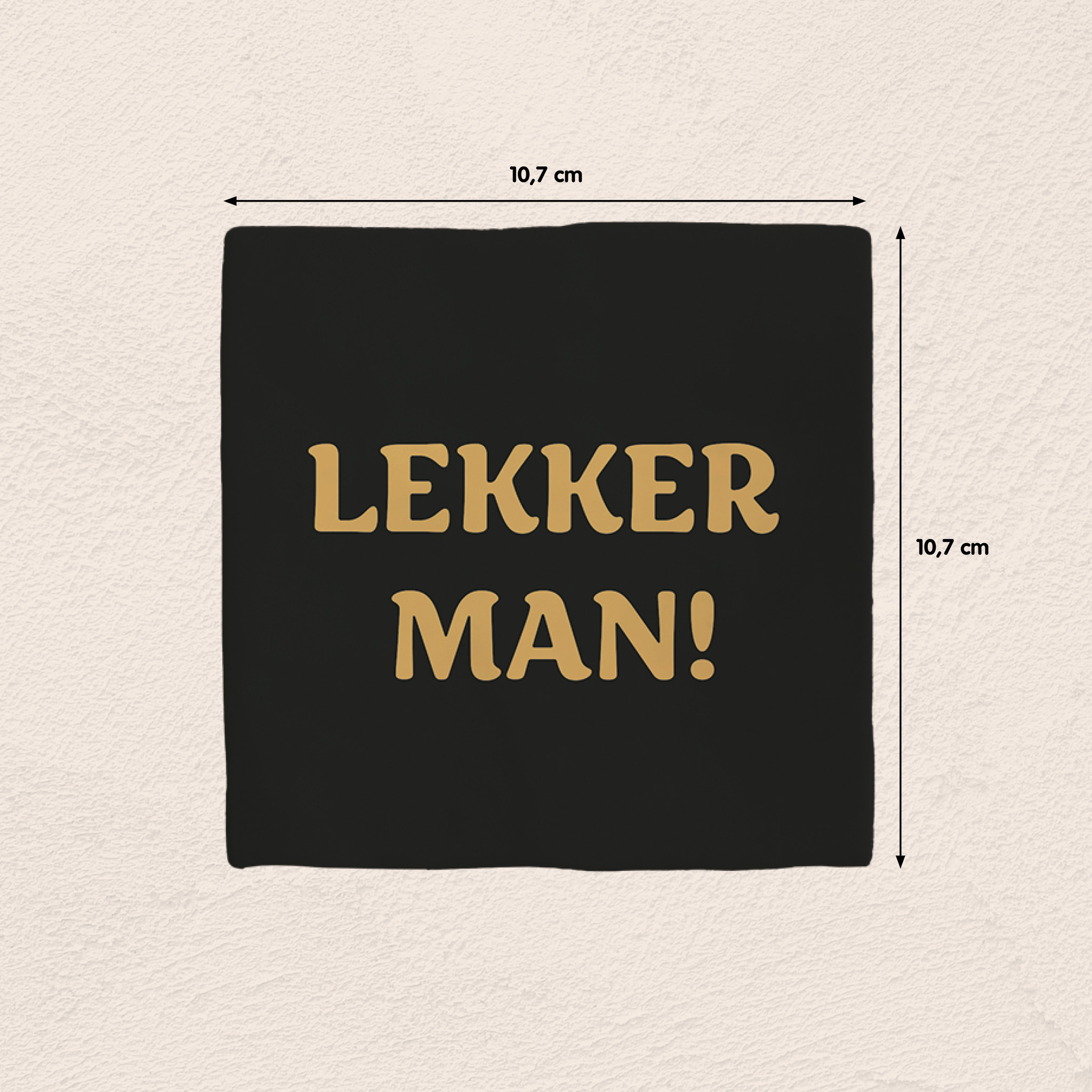 Plenty Gifts Deco Tile Lekker Man