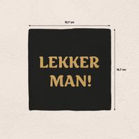 Plenty Gifts Deco Tile Lekker Man