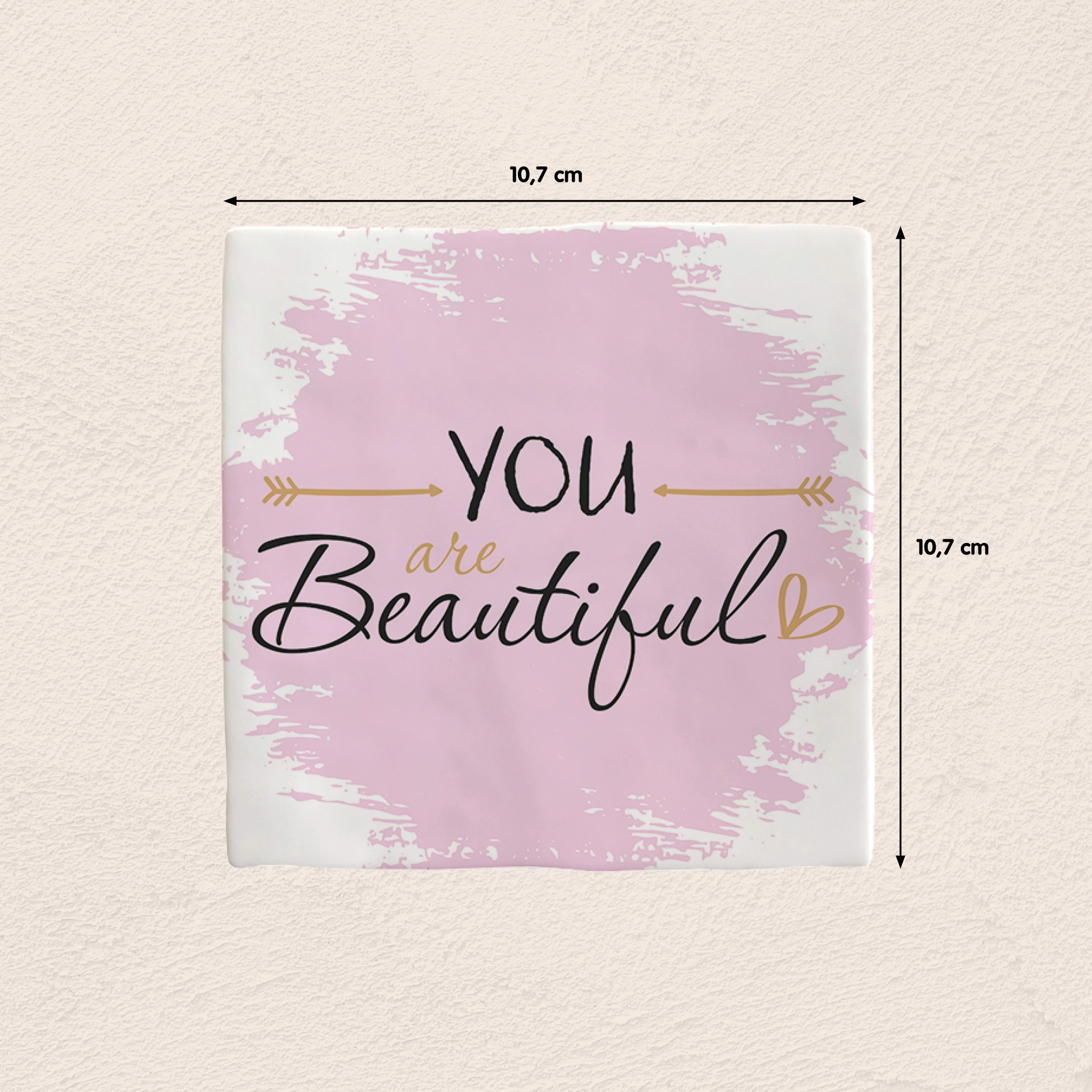 Plenty Gifts Deco Tile You Are Beautiful