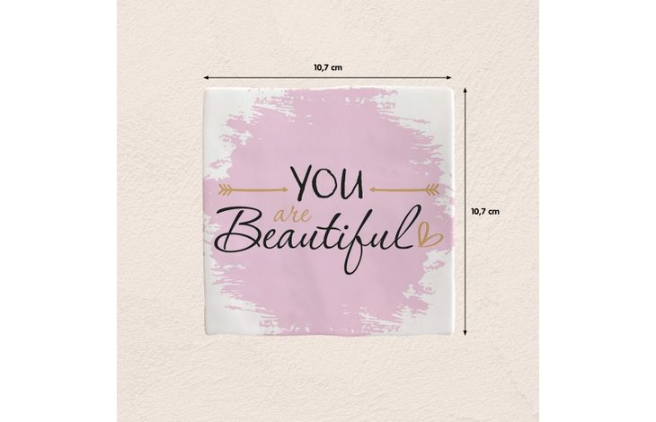 Plenty Gifts Deco Tile You Are Beautiful