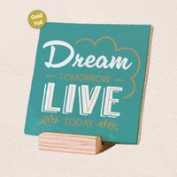 Plenty Gifts Deco Tile Dream Tomorrow