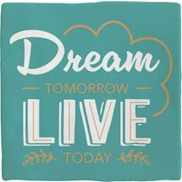 Plenty Gifts Deco Tile Dream Tomorrow