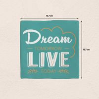 Plenty Gifts Deco Tile Dream Tomorrow