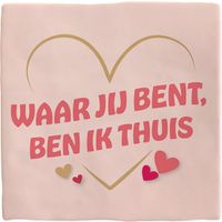 Plenty Gifts Deco Tile Waar Jij Bent