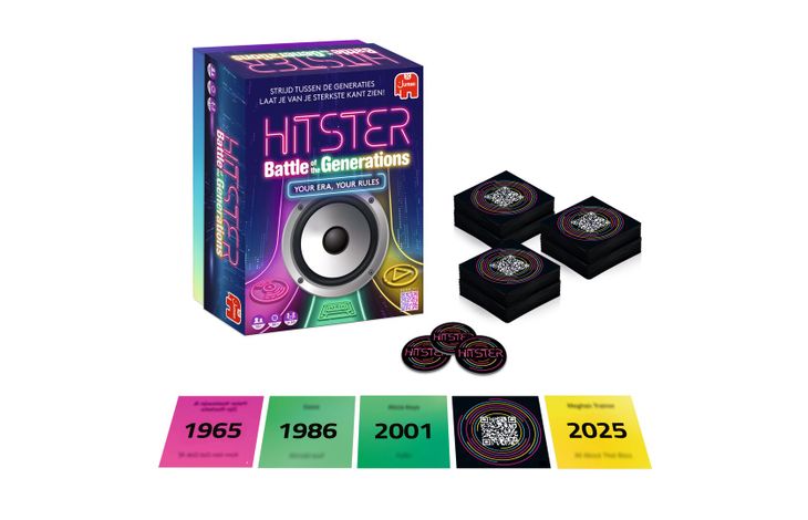 Jumbo Spel Hitster Battle Of The Generations