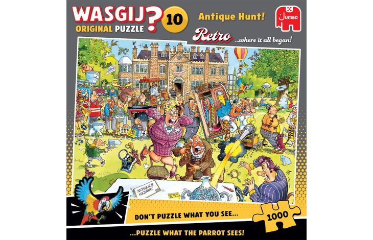 Jumbo Puzzel Wasgij 10 Antiekjacht 1000 01.26
