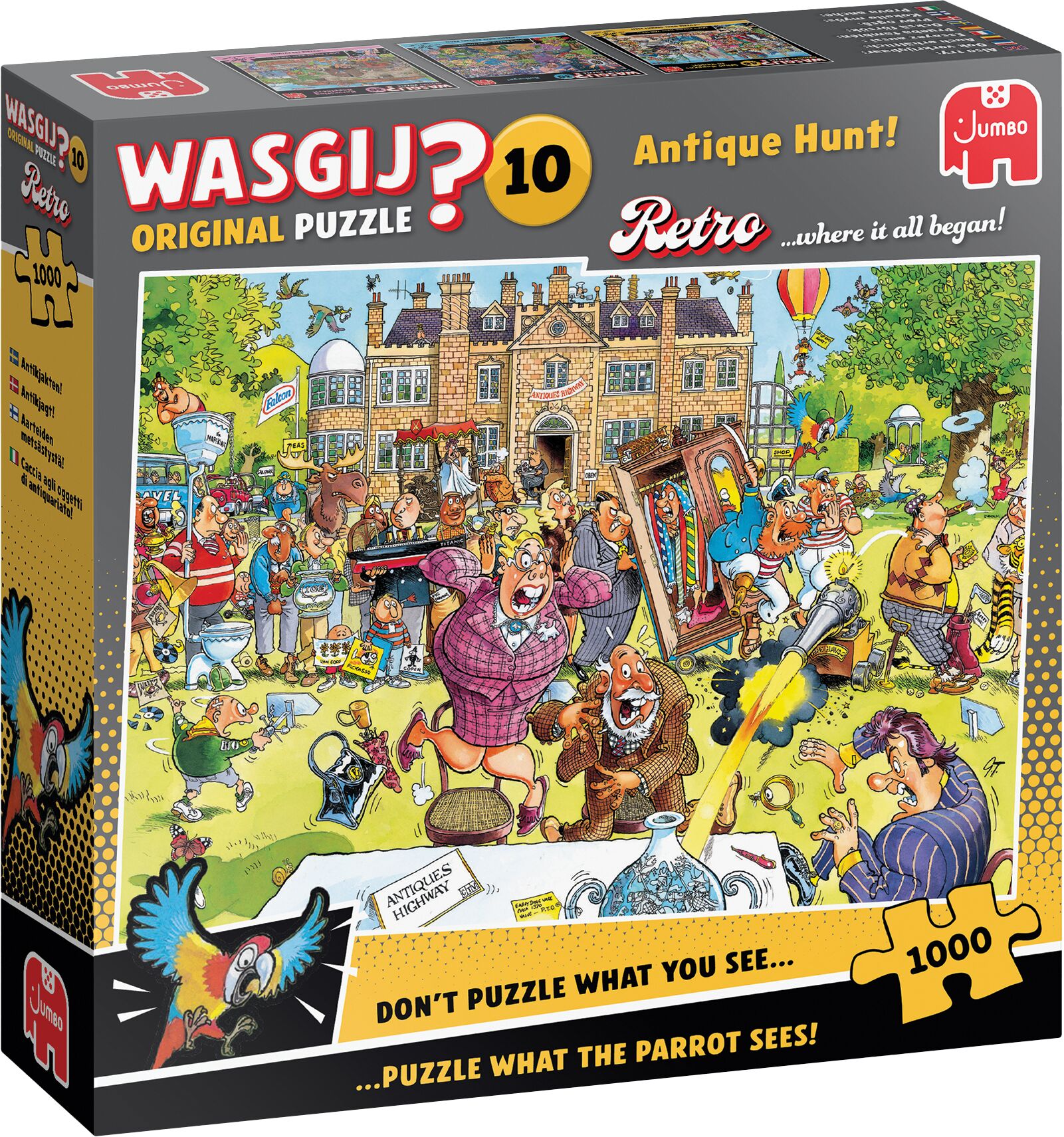 Jumbo Puzzel Wasgij 10 Antiekjacht 1000 01.26
