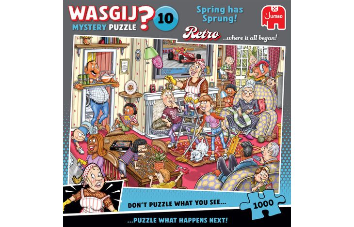 Jumbo Puzzel Wasgij 10 Voorjaarsschoonmaak 1000 01.26