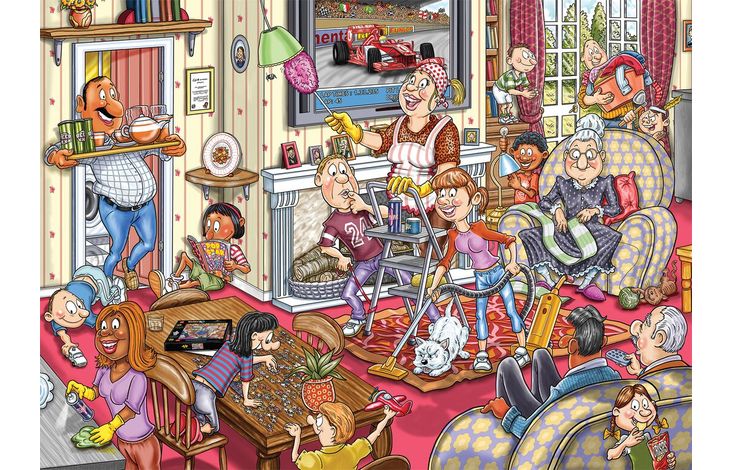 Jumbo Puzzel Wasgij 10 Voorjaarsschoonmaak 1000 01.26