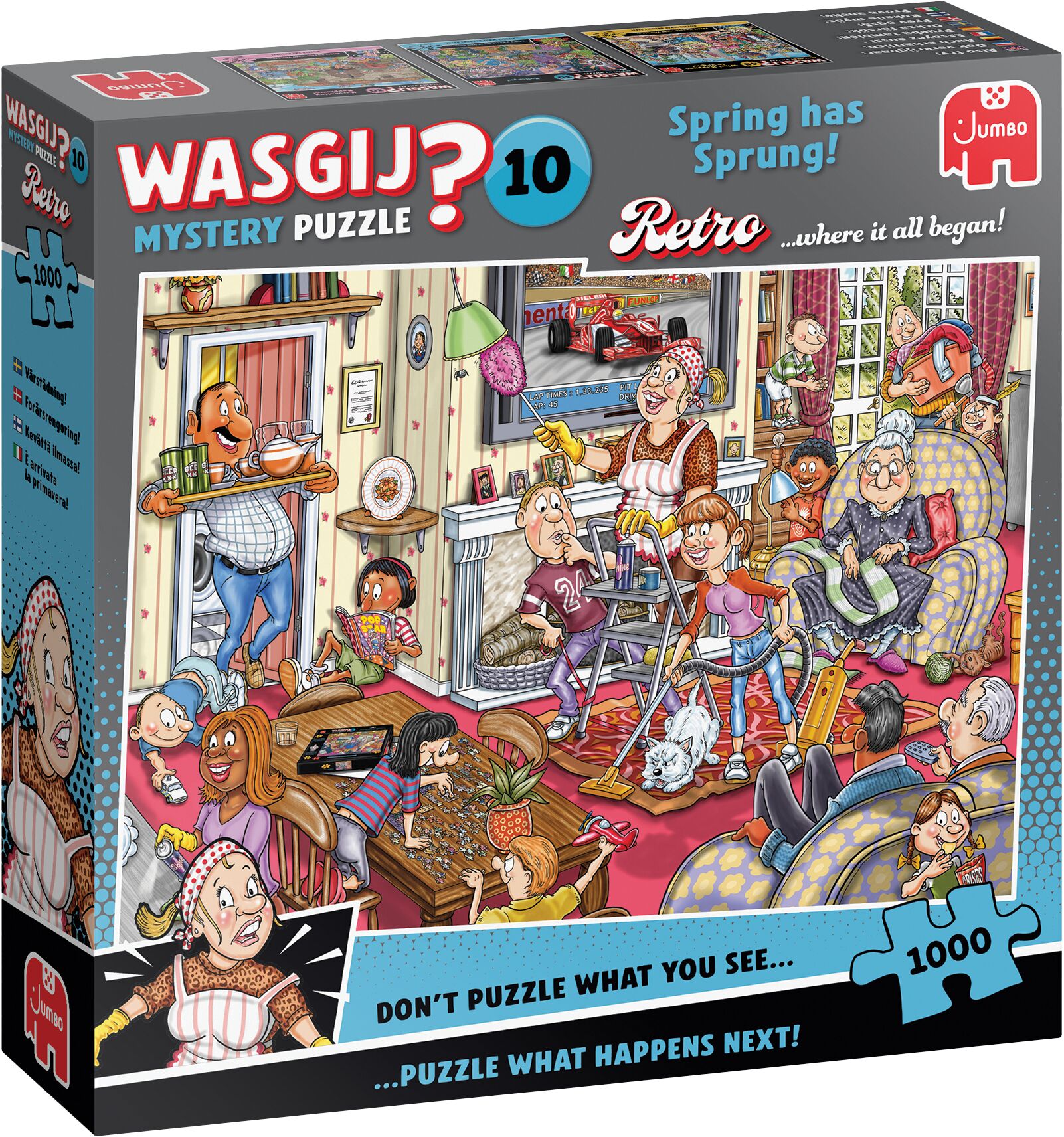 Jumbo Puzzel Wasgij 10 Voorjaarsschoonmaak 1000 01.26