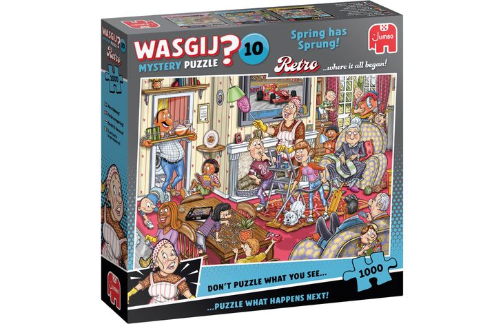 Jumbo Puzzel Wasgij 10 Voorjaarsschoonmaak 1000 01.26