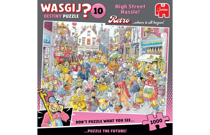 Jumbo Puzzel Wasgij 10 Chaos in de winkelstraat 1000 01.26