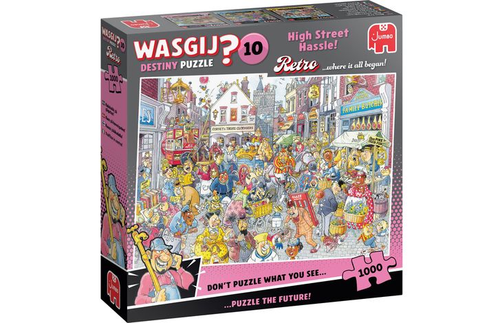Jumbo Puzzel Wasgij 10 Chaos in de winkelstraat 1000 01.26