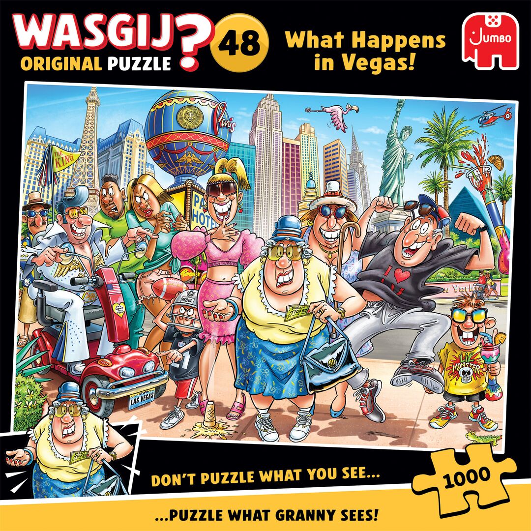 Jumbo Puzzel Wasgij 48 Titel TBD 1000 02.26