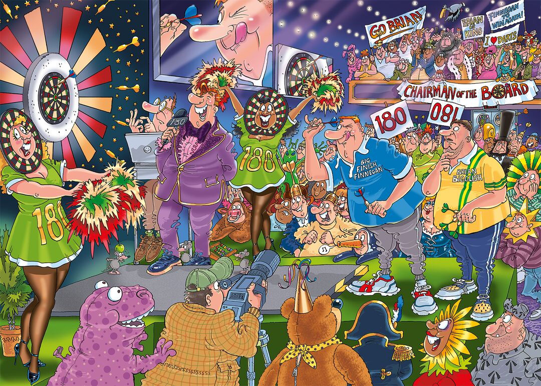 Jumbo Puzzel Wasgij 30 Bullseye 1000 02.26