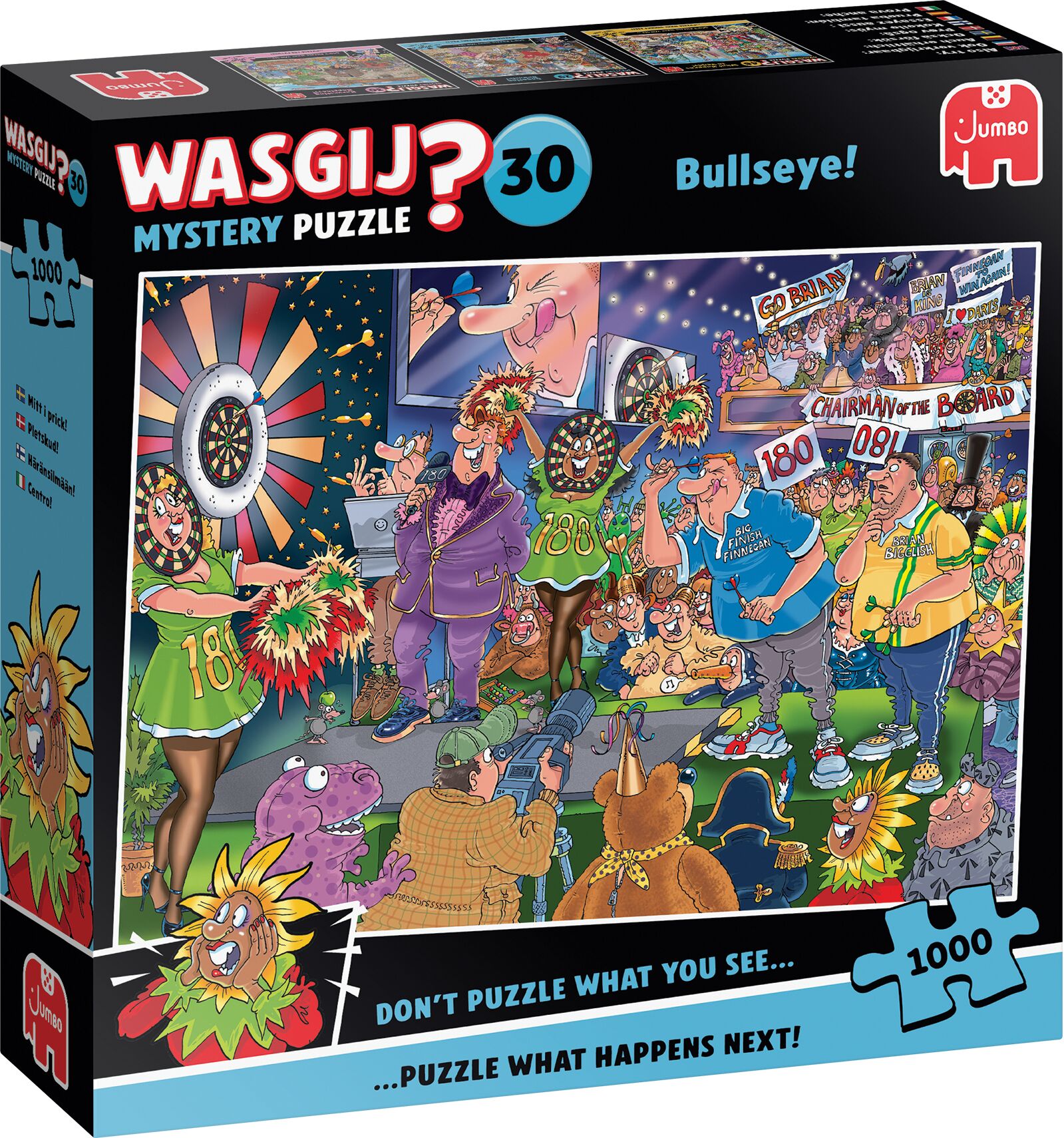 Jumbo Puzzel Wasgij 30 Bullseye 1000 02.26