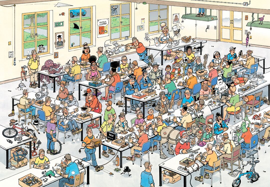 Jumbo Puzzel JvH Kunnen Wij Het Maken 2000 01.26
