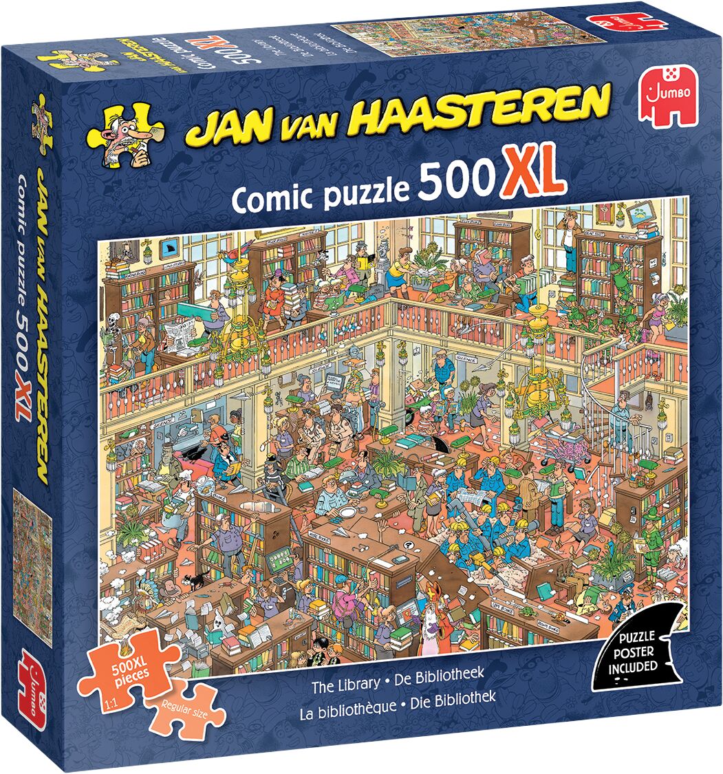 Jumbo Puzzel JvH De Bibliotheek 500XL 02.26