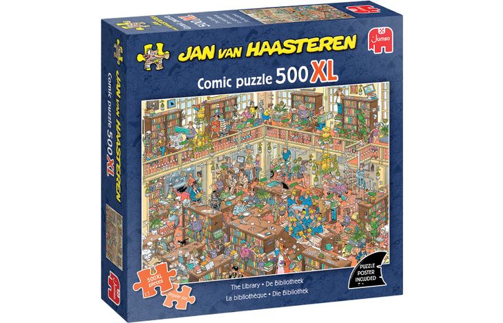 Jumbo Puzzel JvH De Bibliotheek 500XL 02.26