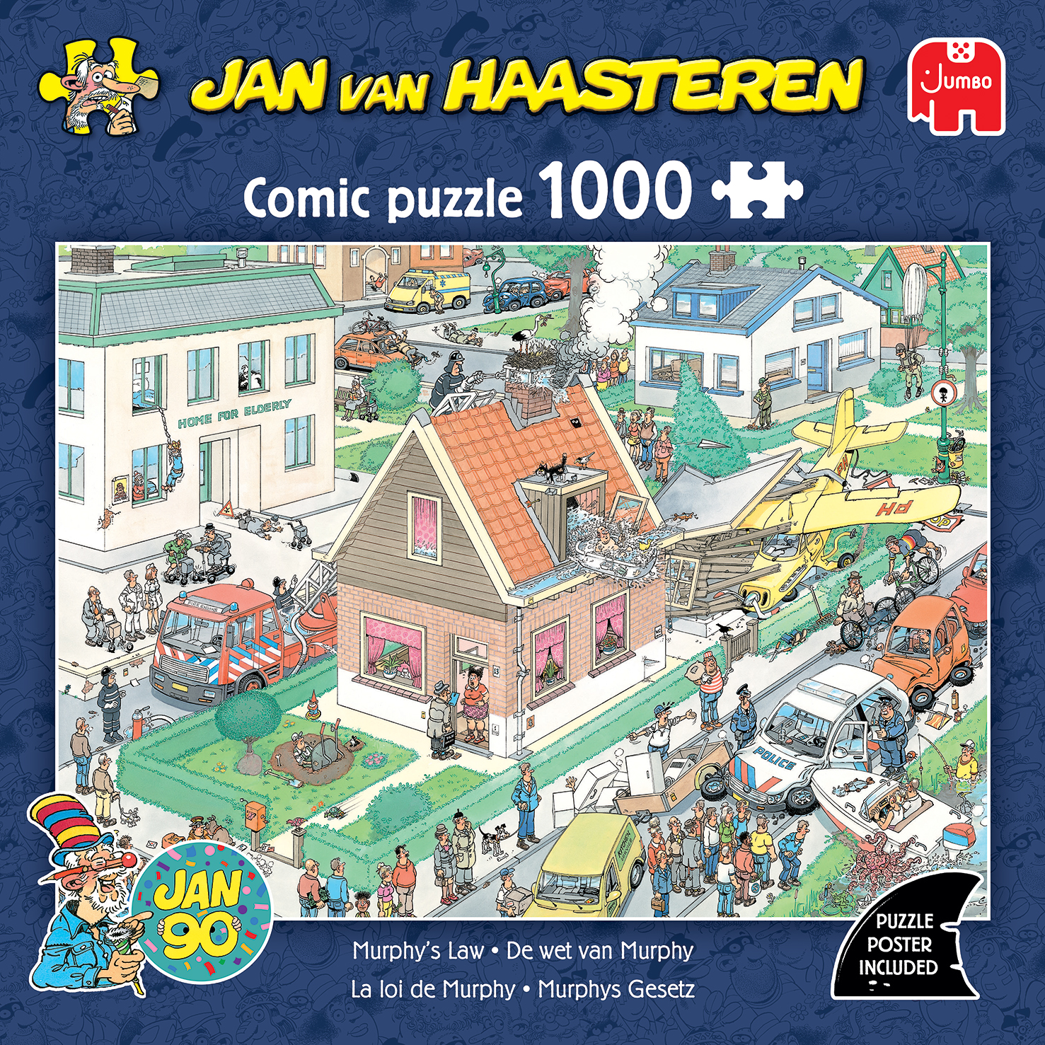 Jumbo Puzzel JvH De Wet van Murphy  1000 04.26