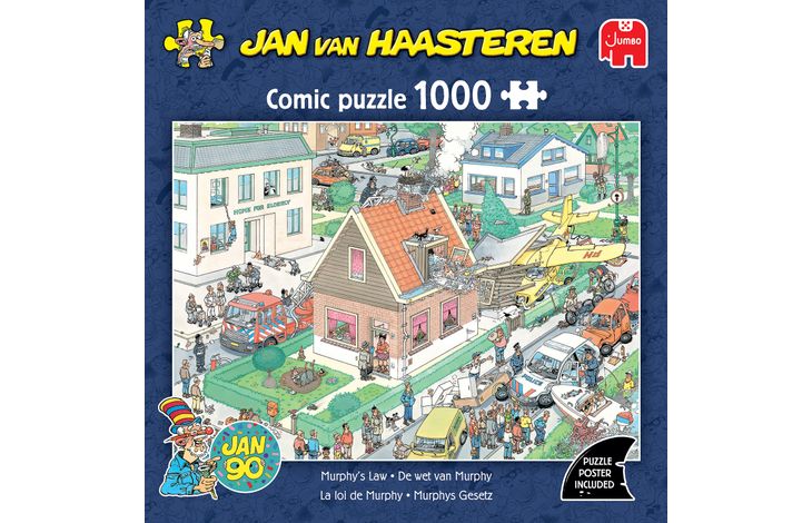 Jumbo Puzzel JvH De Wet van Murphy  1000 04.26