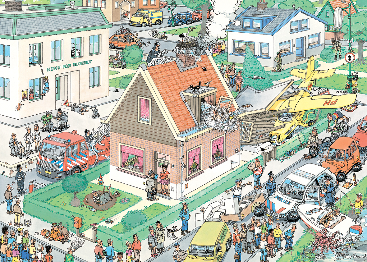 Jumbo Puzzel JvH De Wet van Murphy  1000 04.26
