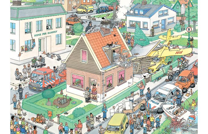 Jumbo Puzzel JvH De Wet van Murphy  1000 04.26