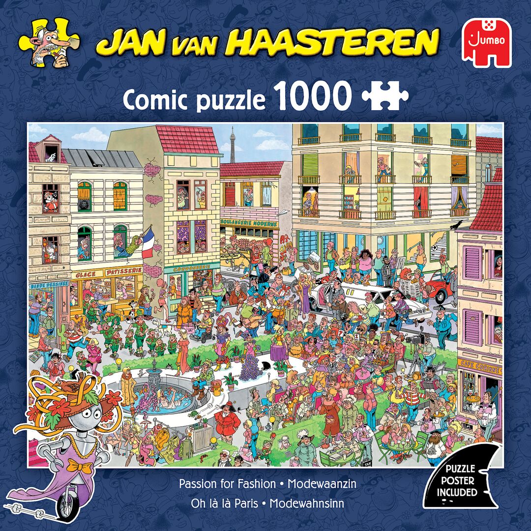 Jumbo Puzzel JvH Modewaanzin 1000 10.26