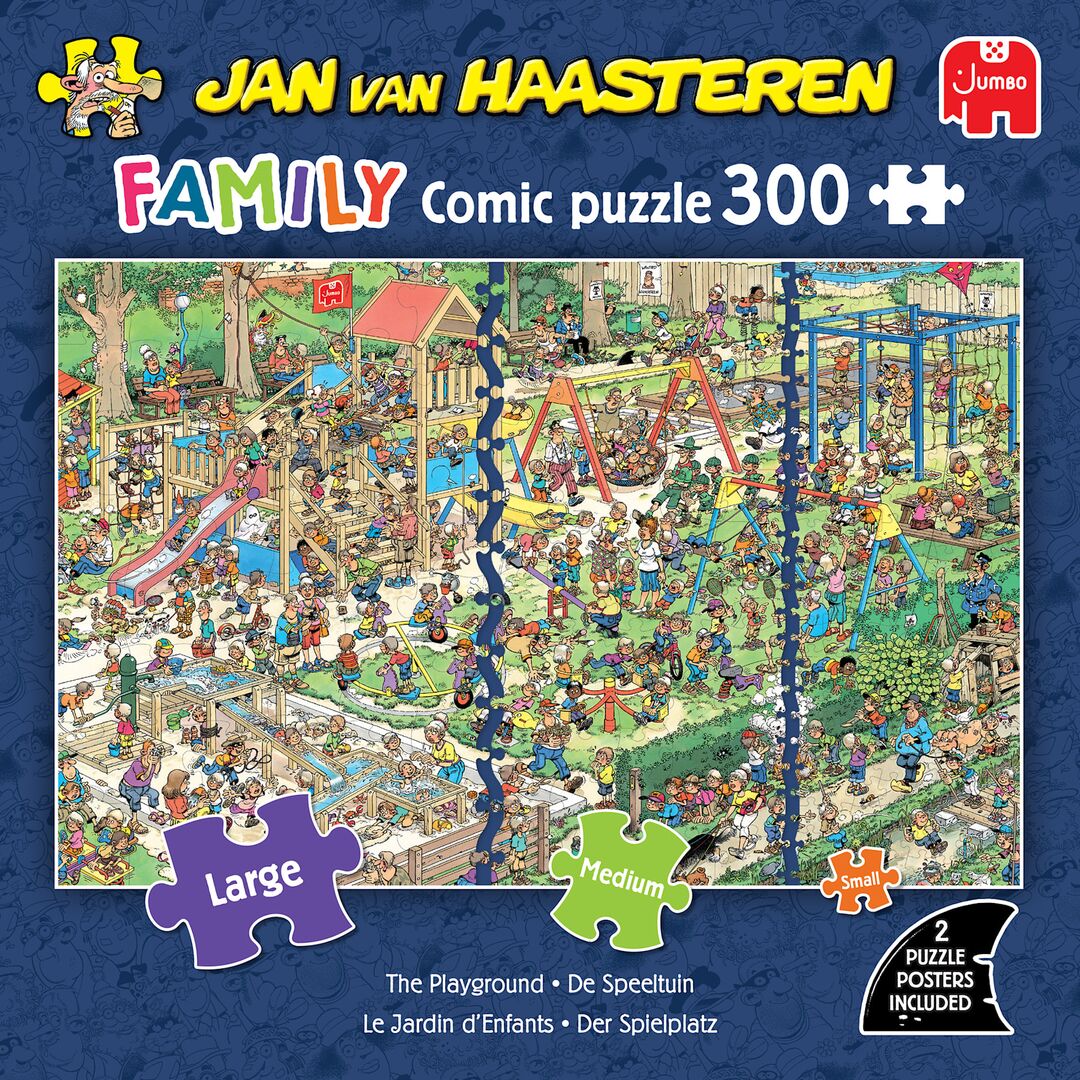 Jumbo Puzzel JvH Family 1 De Speeltuin 300 10.26