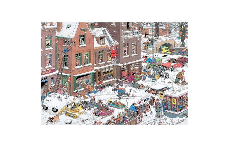 Jumbo Puzzel JvH Sneeuwpret 3000 11.26
