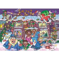 Jumbo Puzzel Xms Wasgij 22 Not so Silent Night 2x1000 06.26