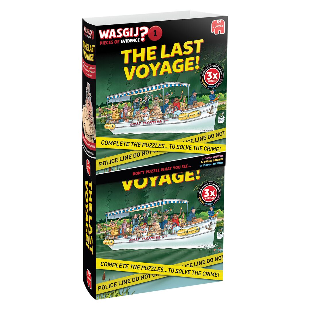 Jumbo Puzzel Wasgij POE The Last Voyage! 2 x 500/1 x 1000 7.26