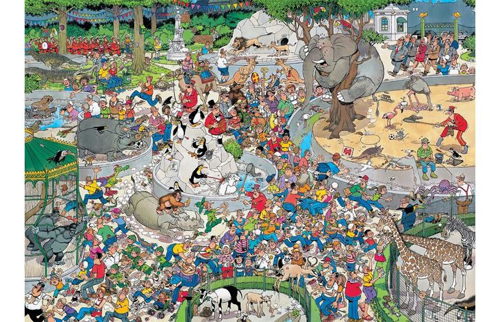Jumbo Puzzel JvH De Dierentuin 500XL 02.26