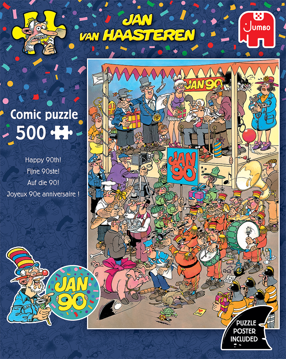 Jumbo Puzzel JvH Fijne 90ste! 500 04.26