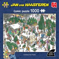 Jumbo Puzzel Xms JvH Christmas Tree Market 1000