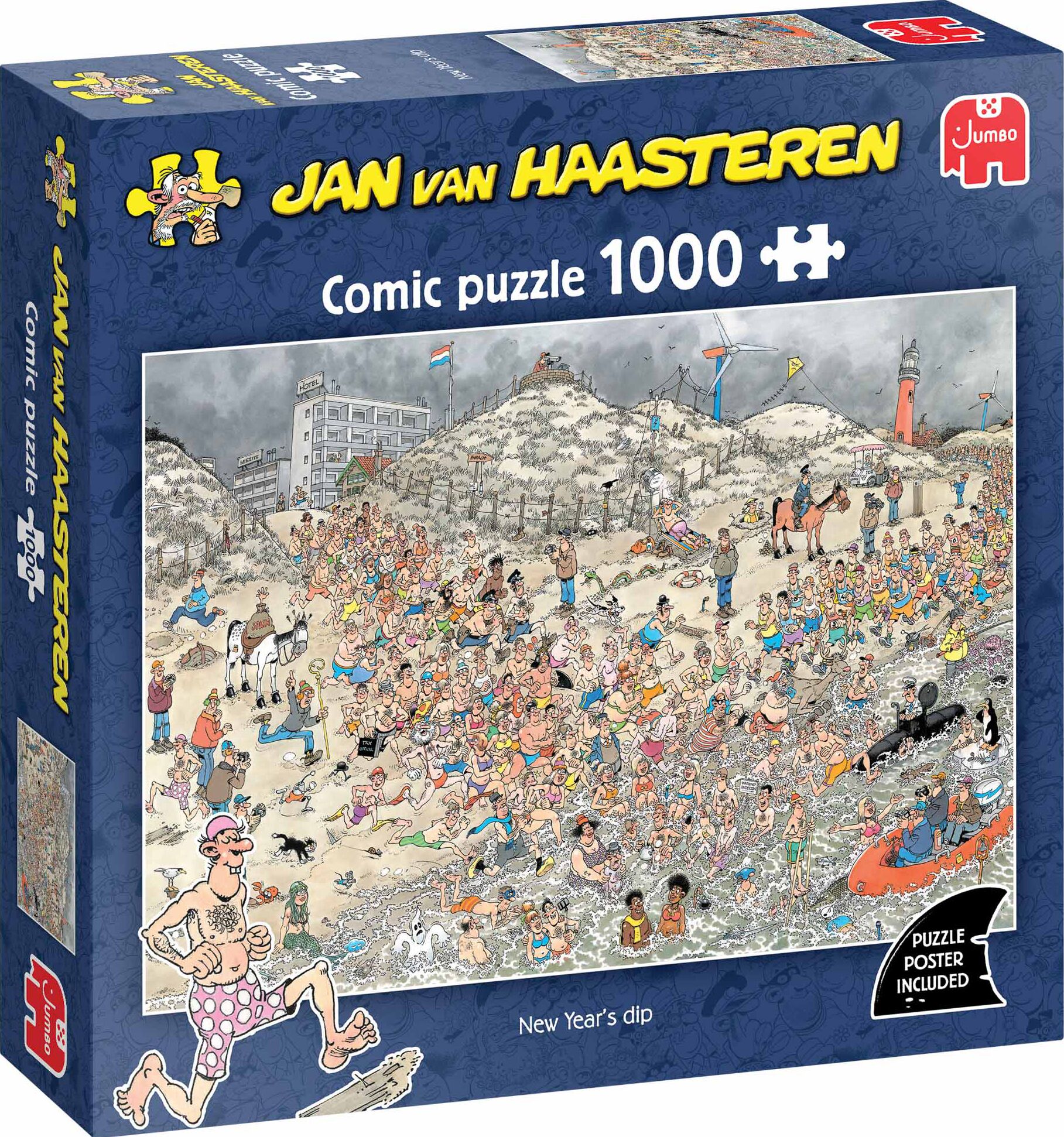Jumbo Puzzel Xms JvH New Years Dip 1000