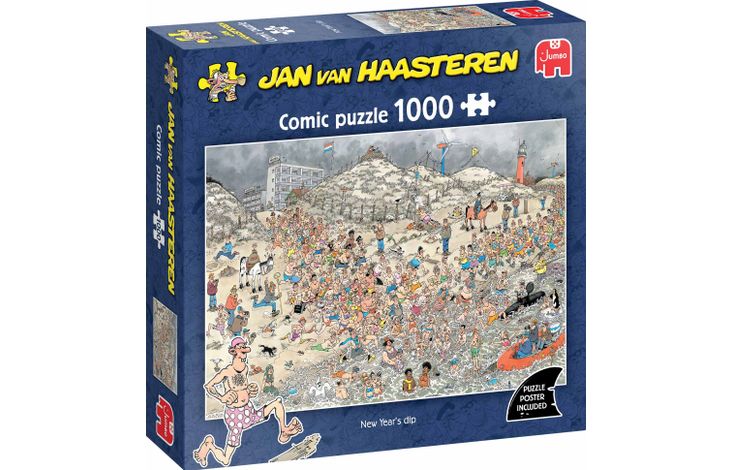 Jumbo Puzzel Xms JvH New Years Dip 1000