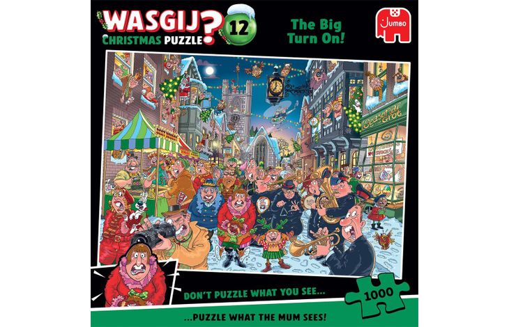 Jumbo Puzzel Xms Wasgij 12 The Big Turn On 1000