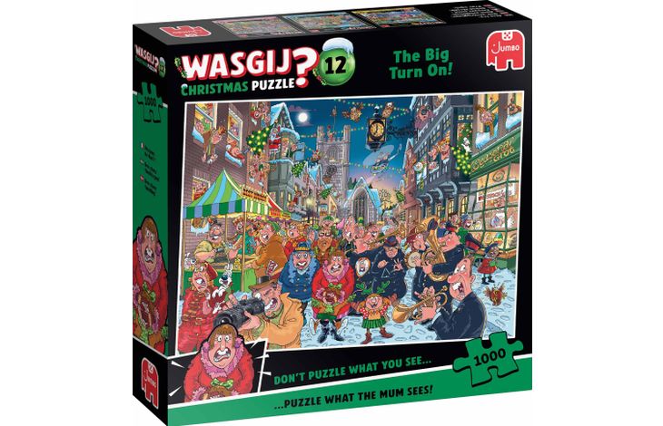 Jumbo Puzzel Xms Wasgij 12 The Big Turn On 1000