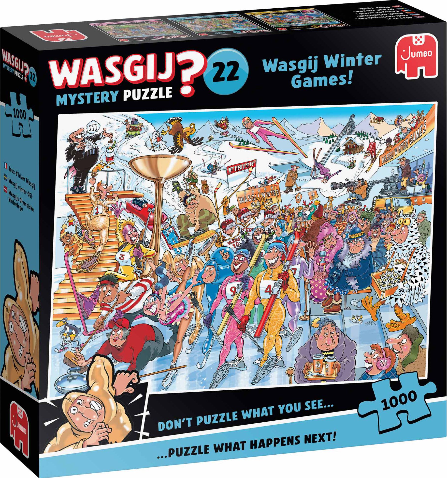 Jumbo Puzzel Xms Wasgij 22 Winter Games 1000