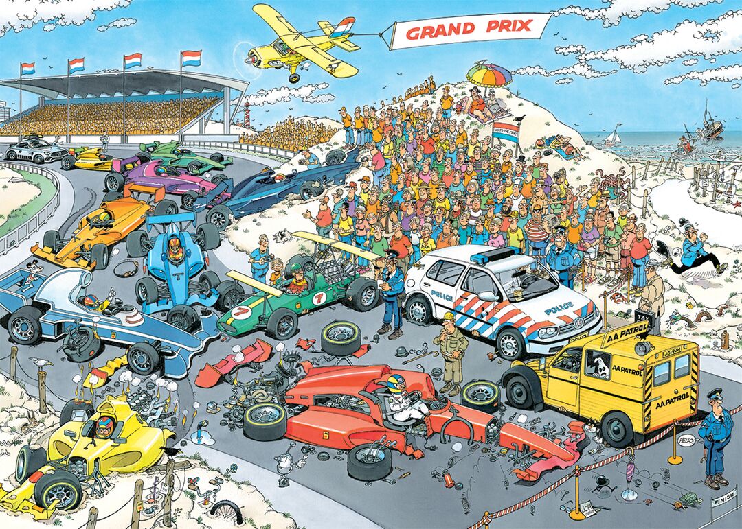 Jumbo Puzzle JvH Zandvoort 1000 7.26 