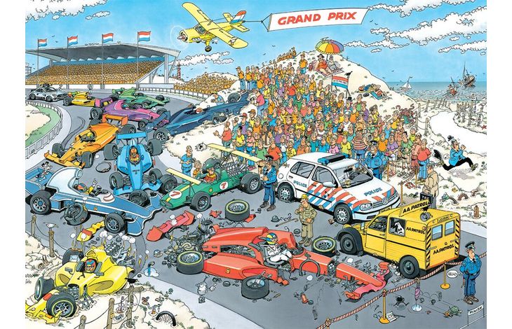 Jumbo Puzzle JvH Zandvoort 1000 7.26 