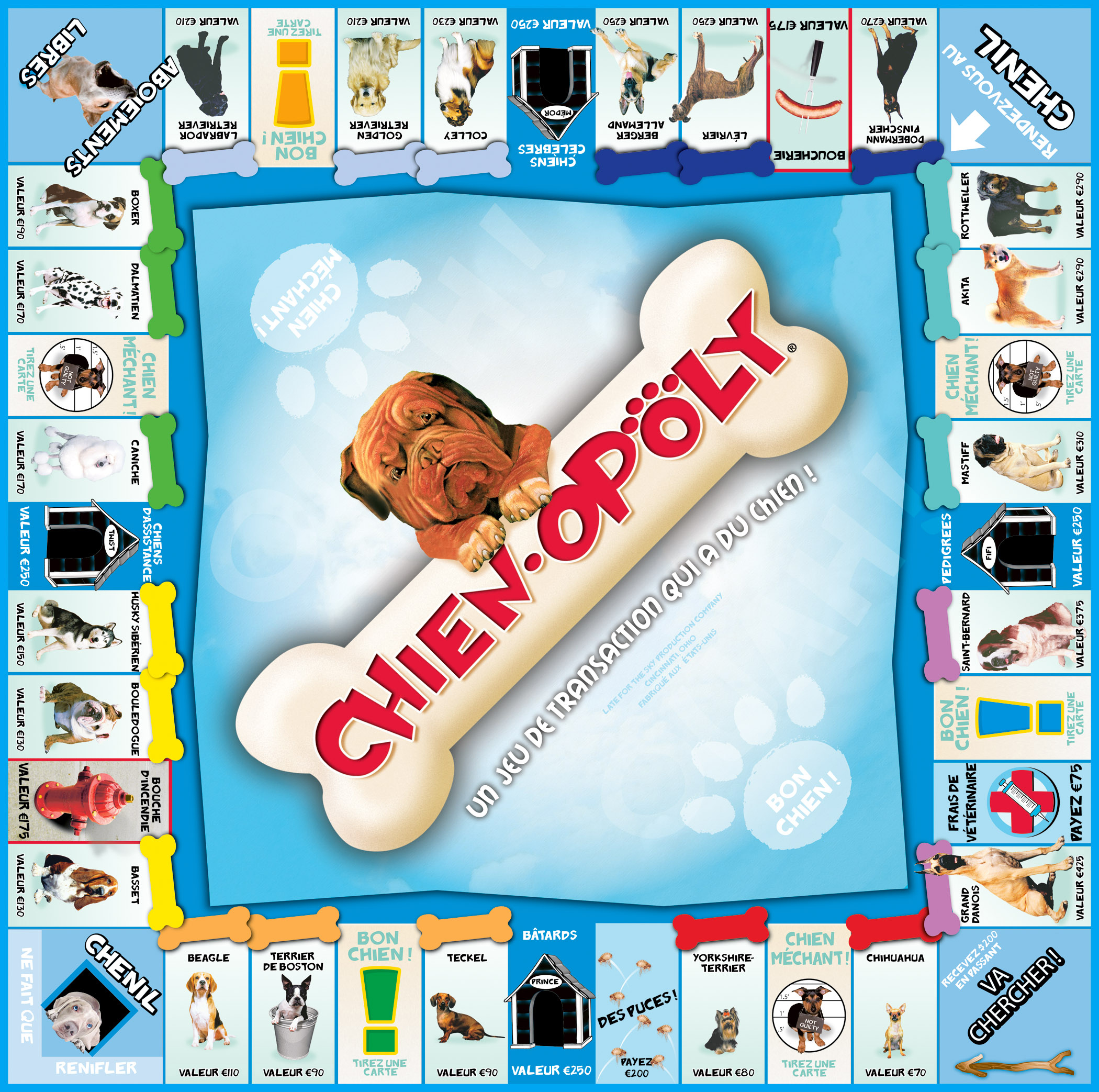 Late For The Sky Opoly Chien